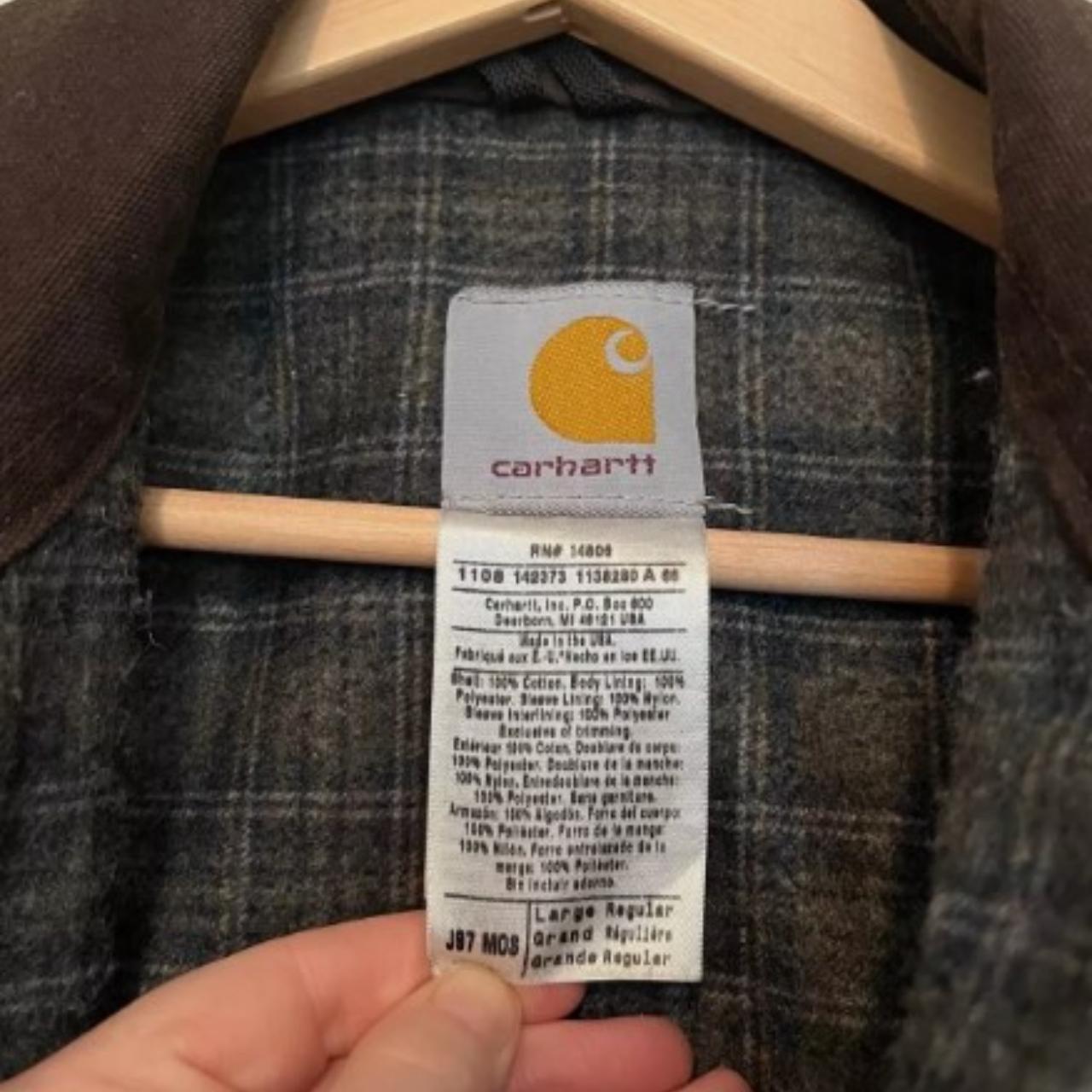 Carhartt Detroit Jacket J97 MOS Moss Green Blanket