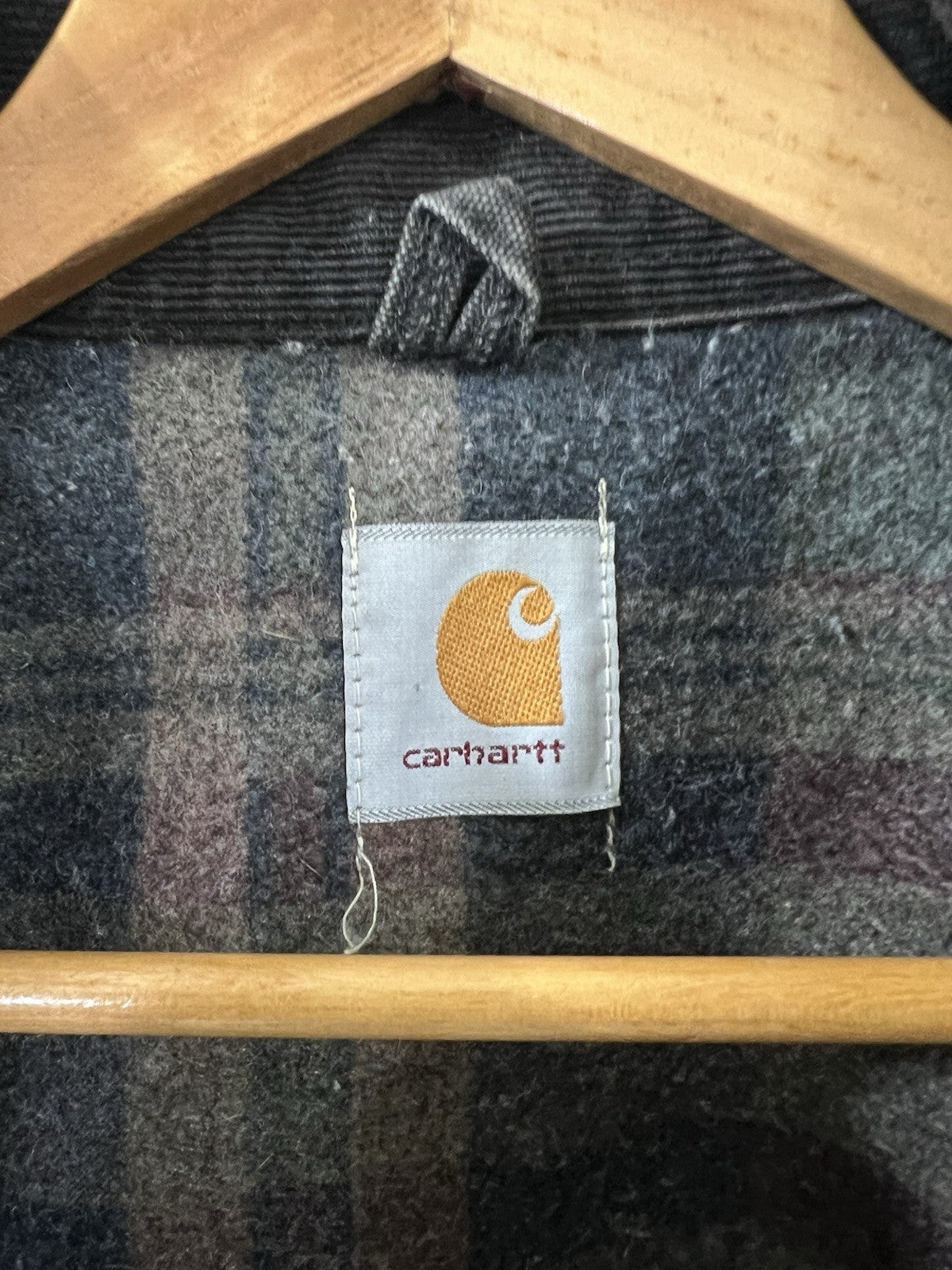 RARE Vintage Carhartt Detroit J43 Onyx Sandstone Jacket Size Medium