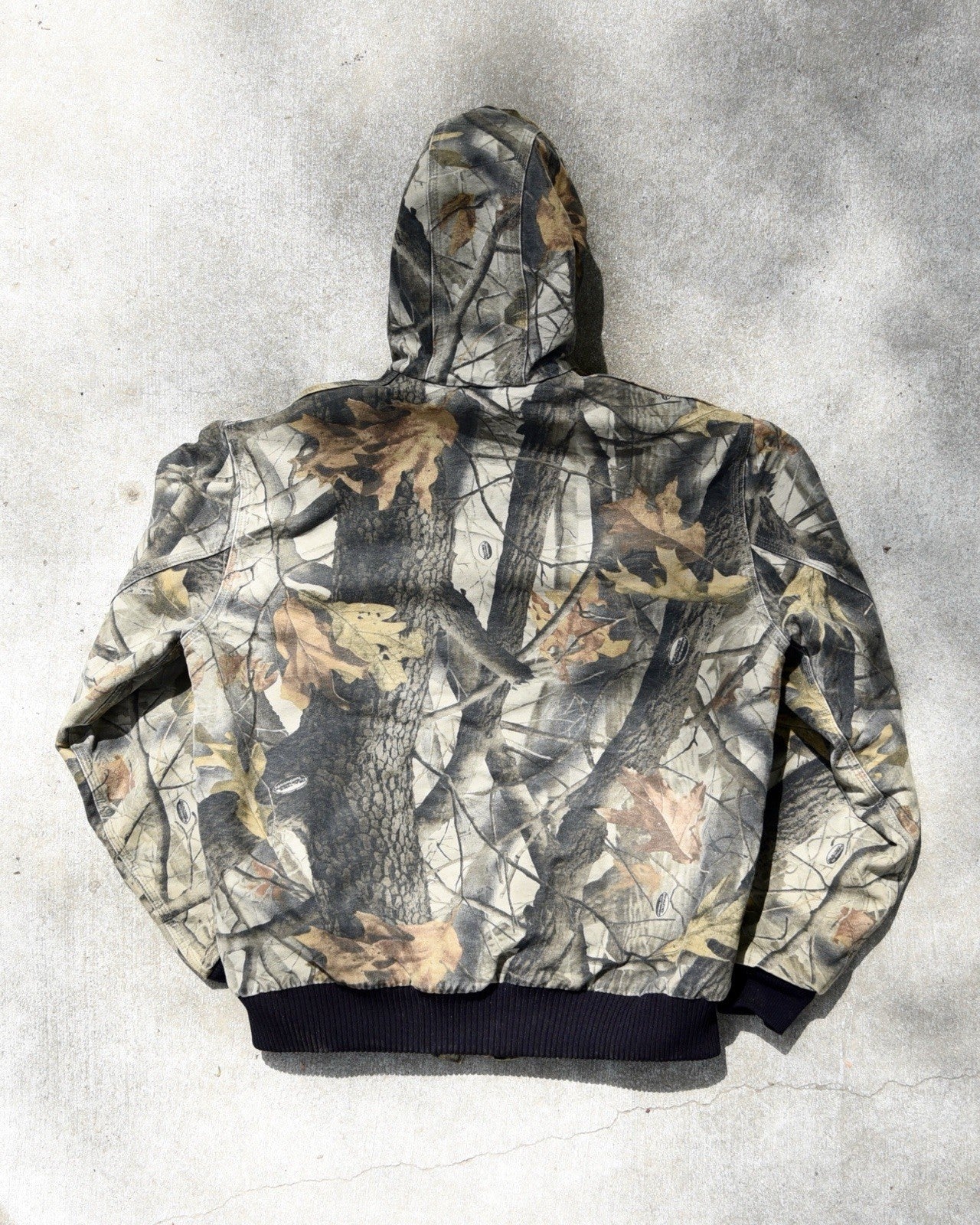 Vintage Carhartt Quilted Hooded Active Jacket “Camo” J143 CMO Men’s Medium