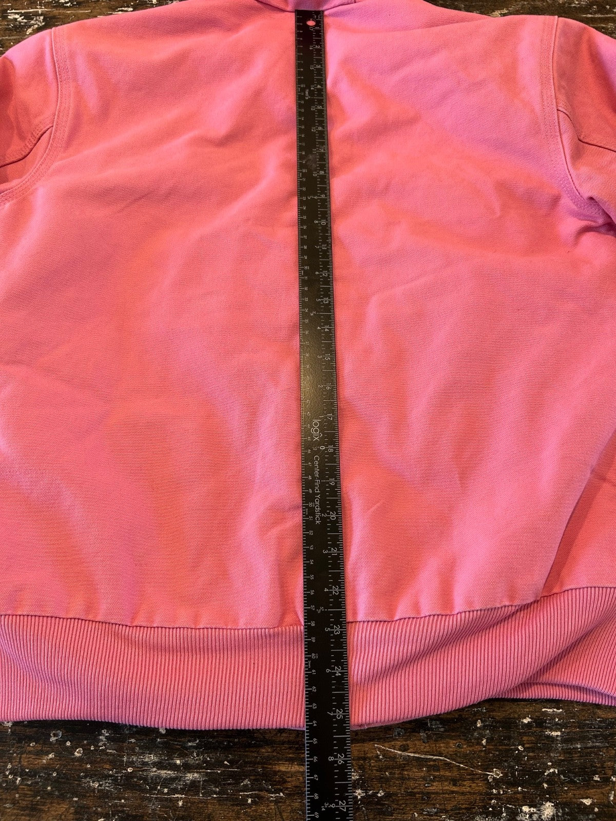 Carhartt Active Jacket Quilt Lined Women’s S WJ130 PKR Pink Rose Hooded Canvas