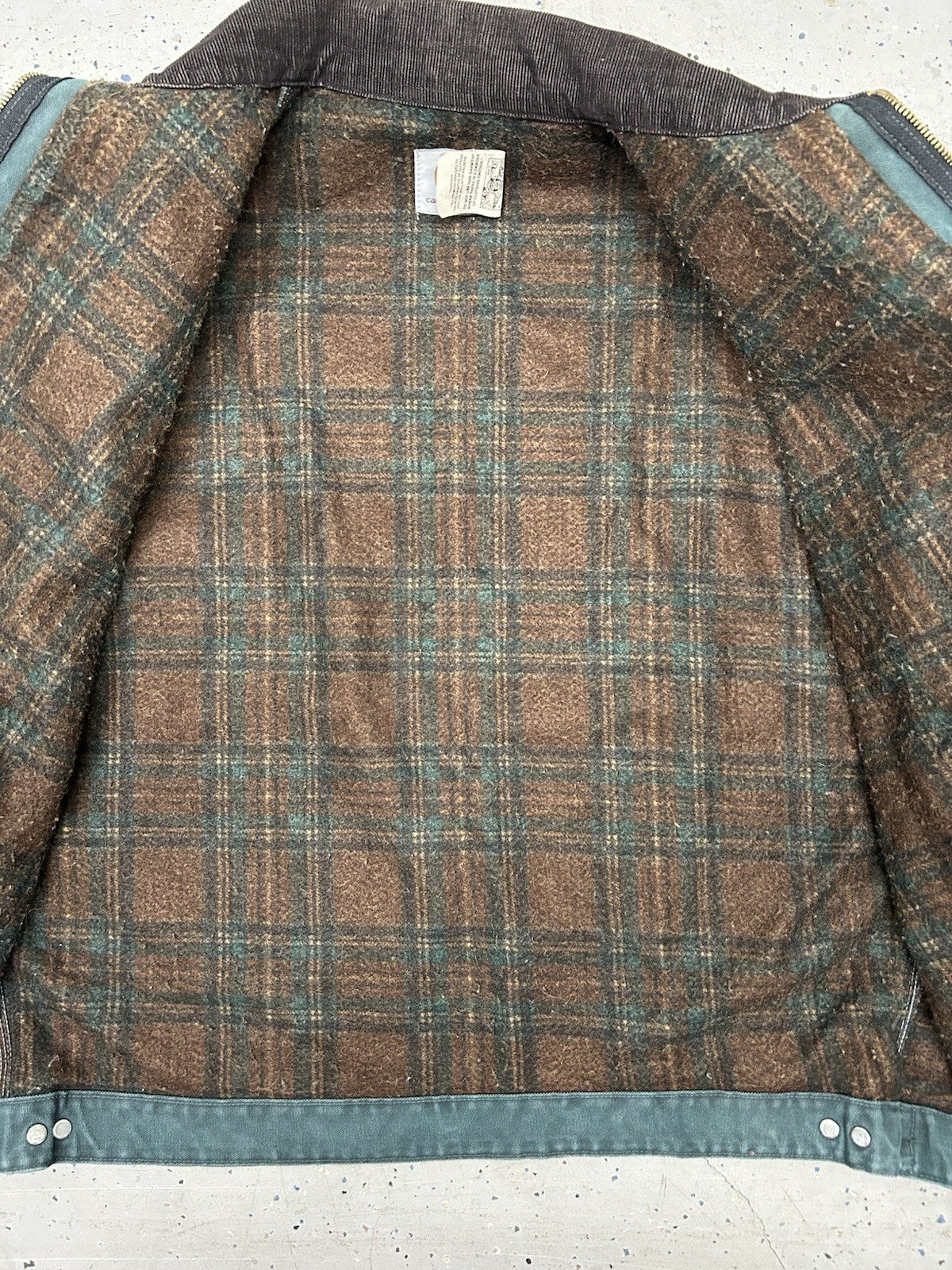 VTG Detroit Carhartt Jacket- Hunter Green- Size 2X-Large