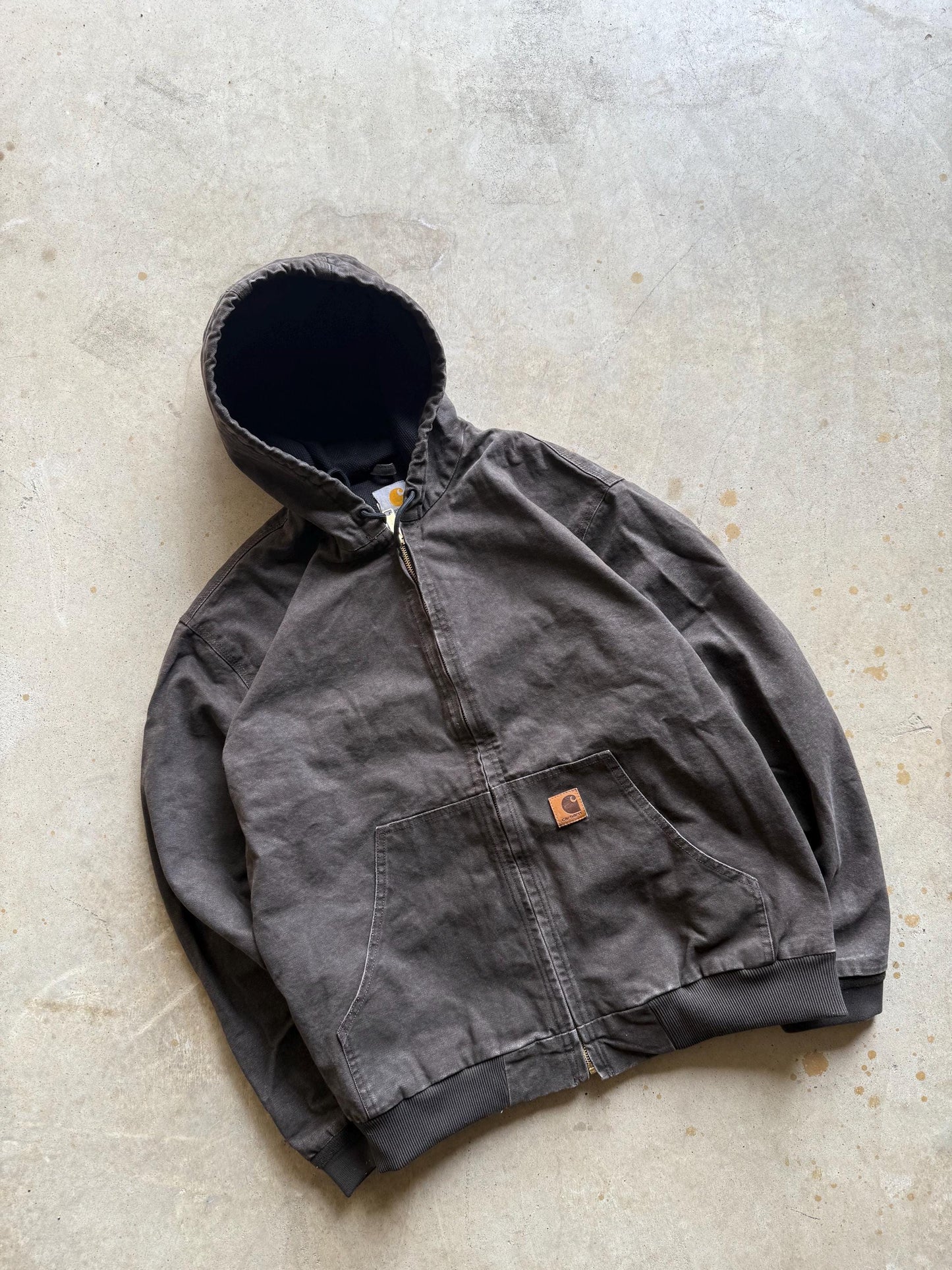 Carhartt Men’s Hooded jacket brown