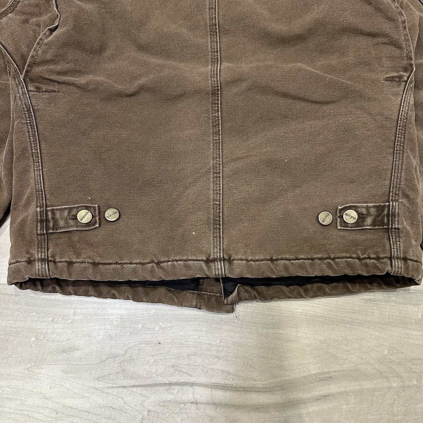 Vintage Carhartt J22 CHT Chestnut Brown Arctic Jacket Size Small