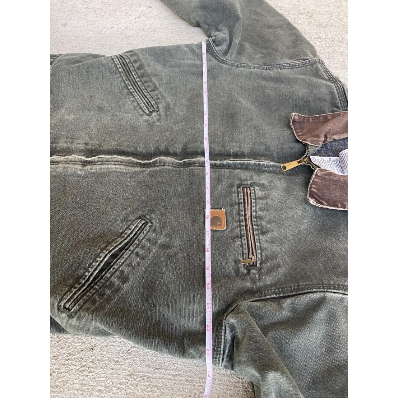 Carhartt Men's Green and Brown Jacket