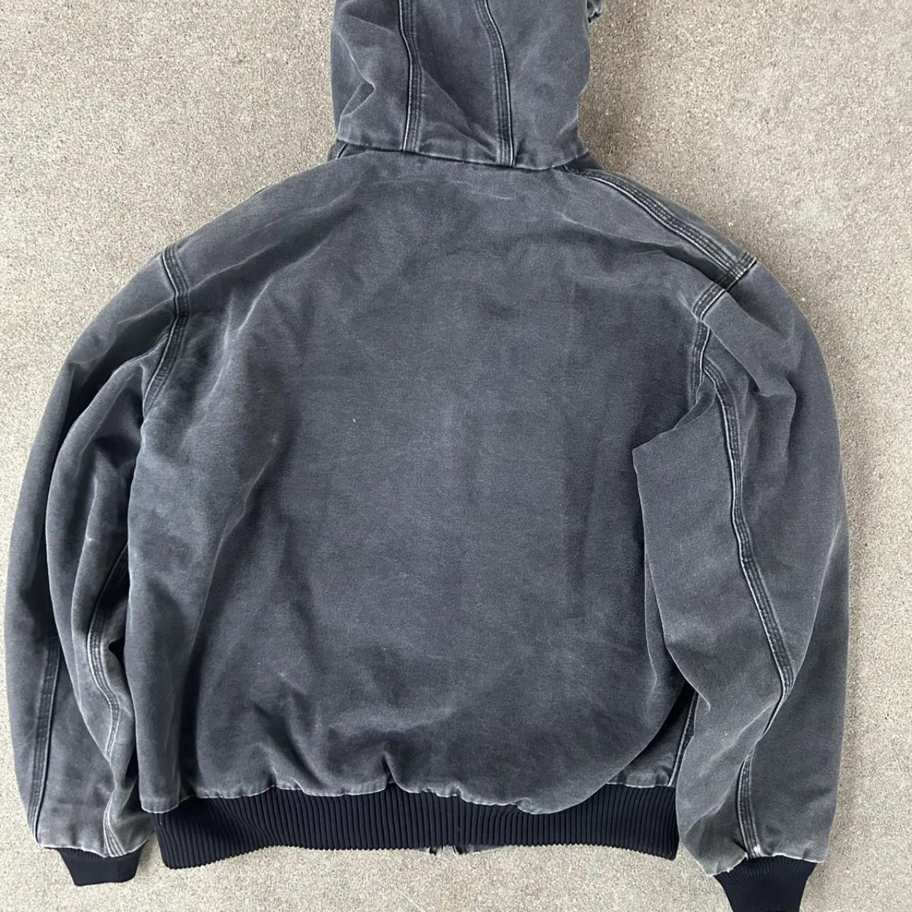 Carhartt Men's Black and Grey Jacket