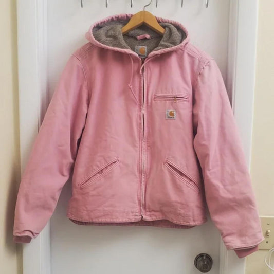 Carhartt Sherpa Lined Canvas Jacket - Women's Size Medium