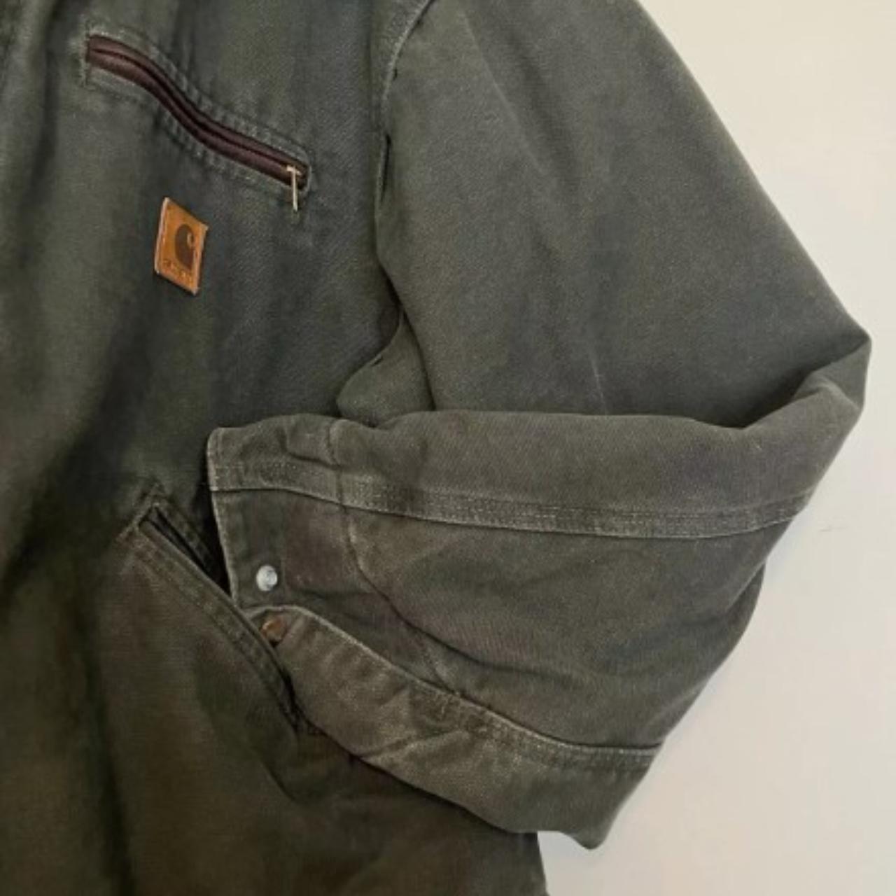 Carhartt Detroit Jacket J97 MOS Moss Green Blanket