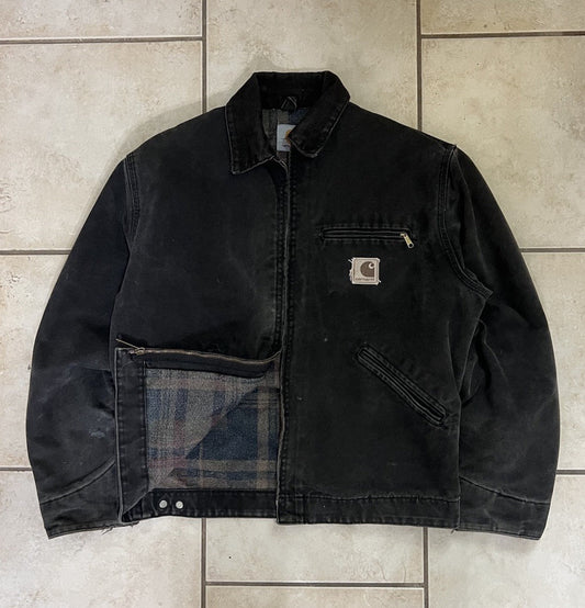 RARE Vintage Carhartt Detroit J43 Onyx Sandstone Jacket Size Medium