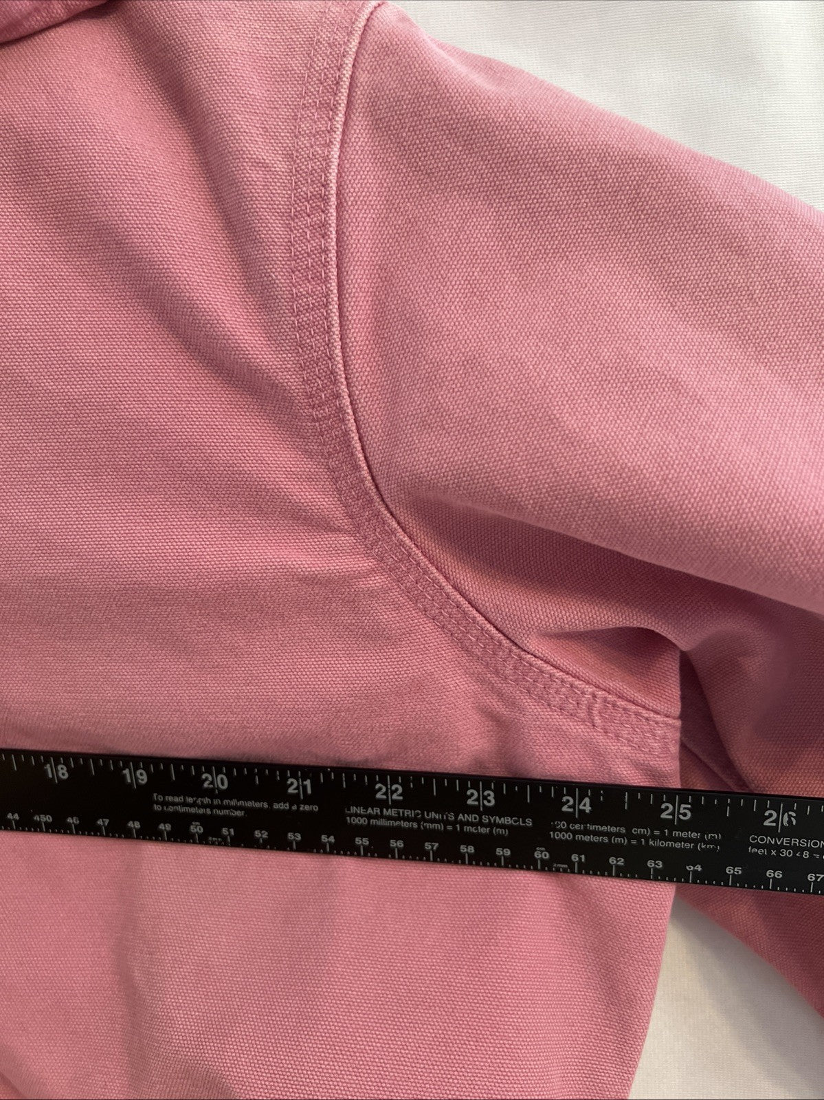 Carhartt Active Jacket Quilt Lined Women’s L WJ130 PKR Pink Rose Hooded Canvas