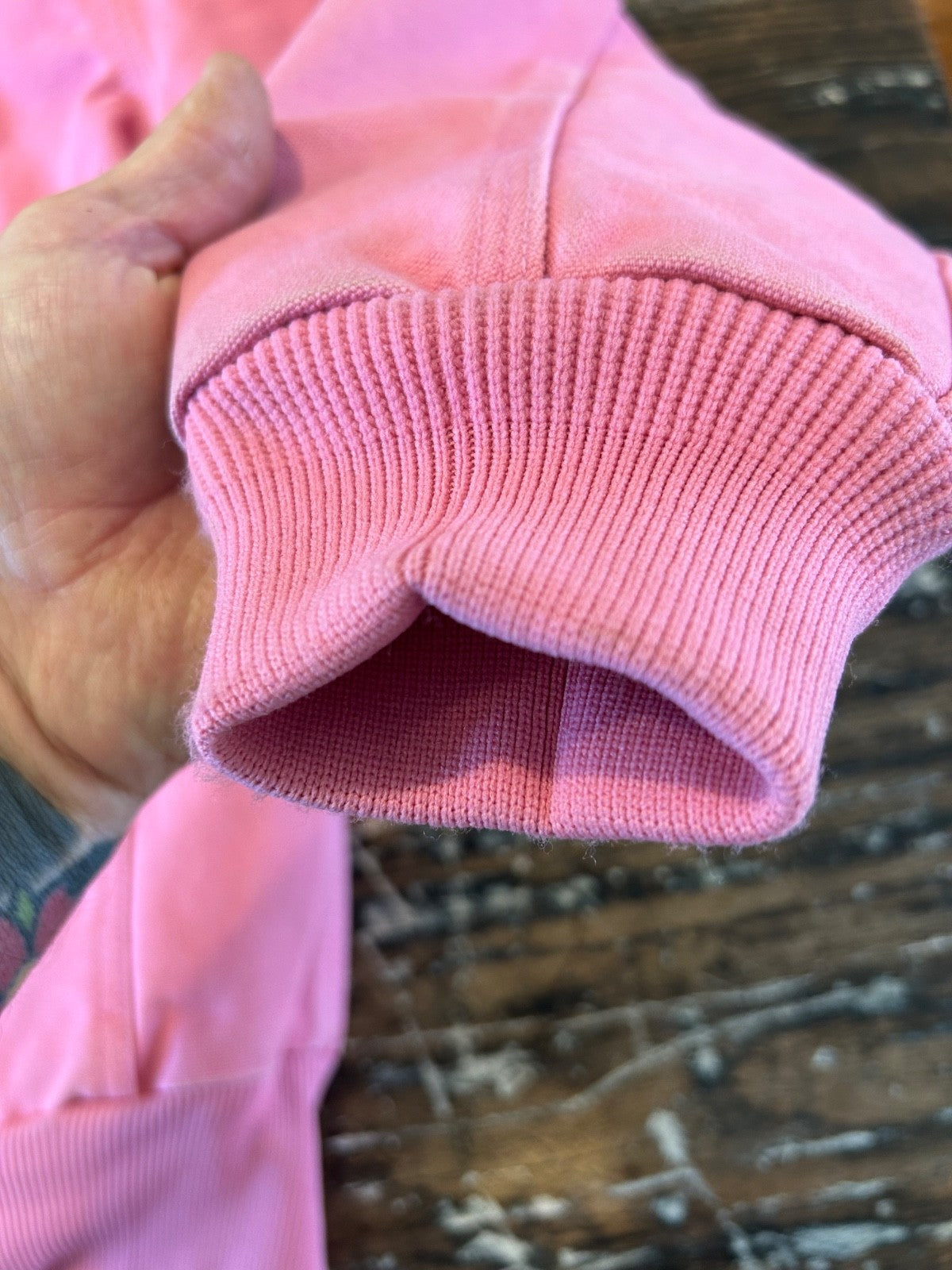 Carhartt Active Jacket Quilt Lined Women’s S WJ130 PKR Pink Rose Hooded Canvas