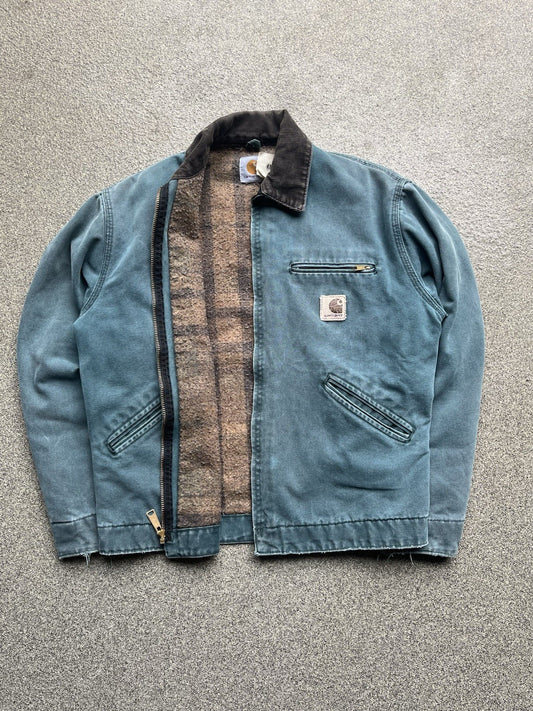 Carhartt J43 HTG size MEDIUM detroit jacket vintage 1999