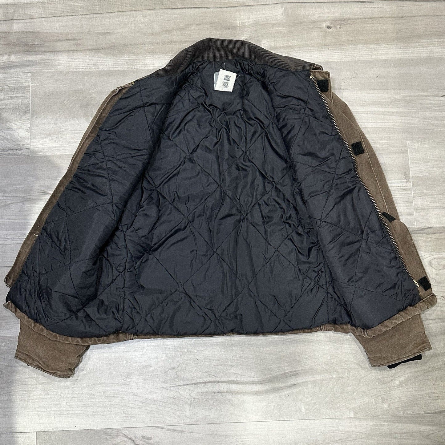 Vintage Carhartt J22 CHT Chestnut Brown Arctic Jacket Size Small