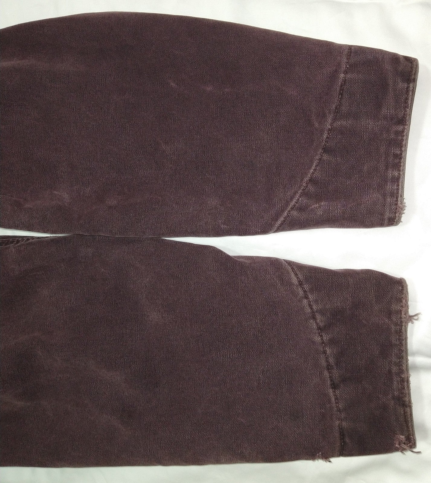 Carhartt Detroit Jacket J97 BRG Burgundy Size L Reg. Blanket Lined USA Made VTG