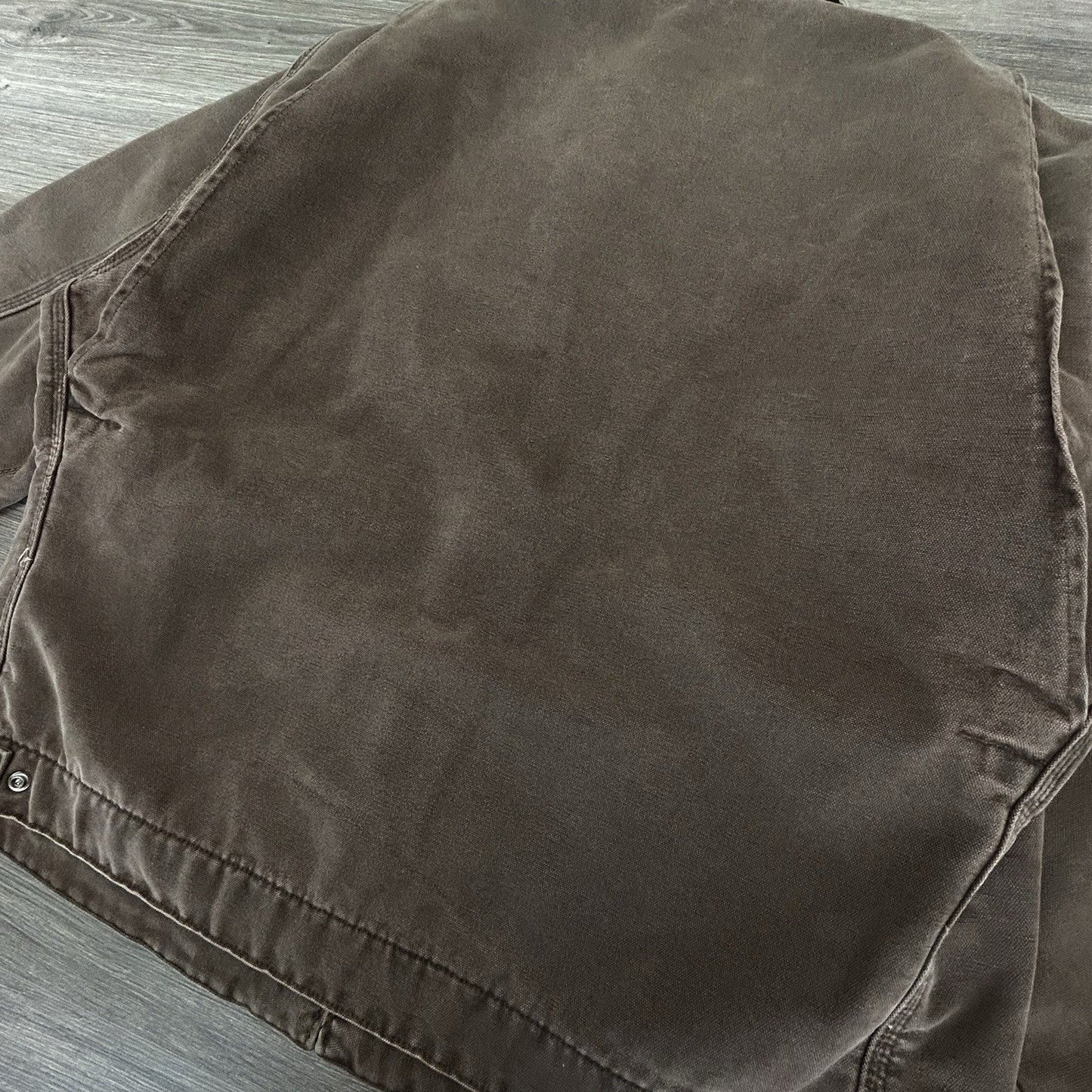 Vintage Carhartt Detroit Jacket Mens XL Blanket Lined J97 CHT Chestnut Brown USA