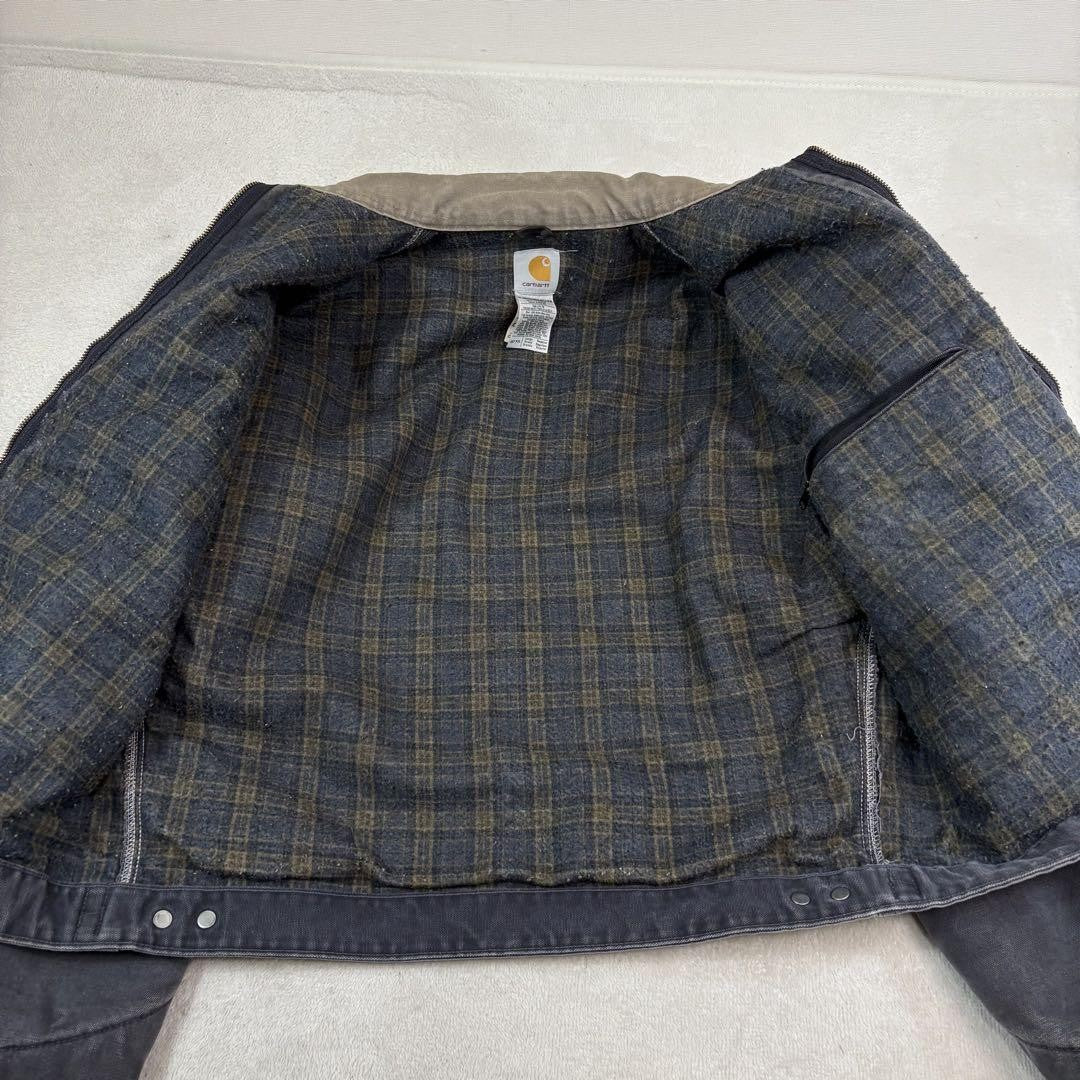 Carhartt J97 PTL Duck Detroit Jacket size L grey Men's stylish USA