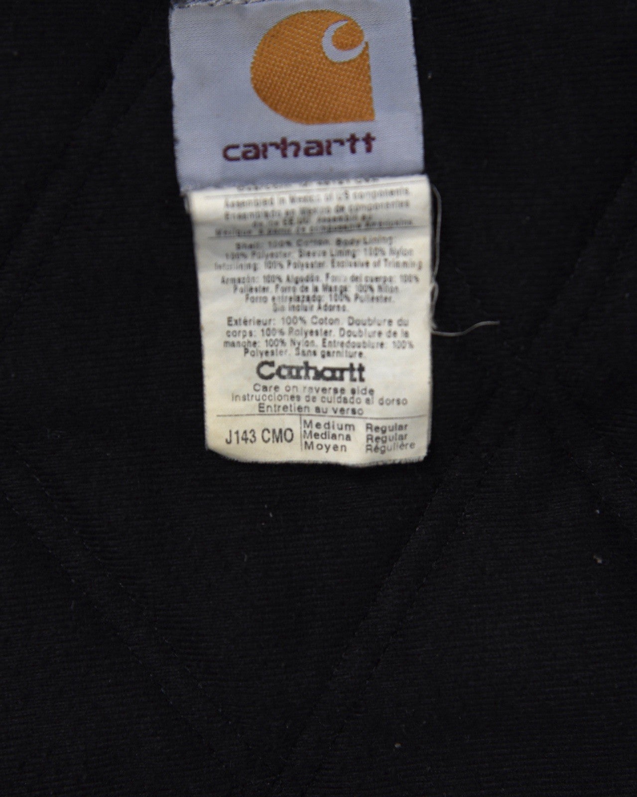 Vintage Carhartt Quilted Hooded Active Jacket “Camo” J143 CMO Men’s Medium