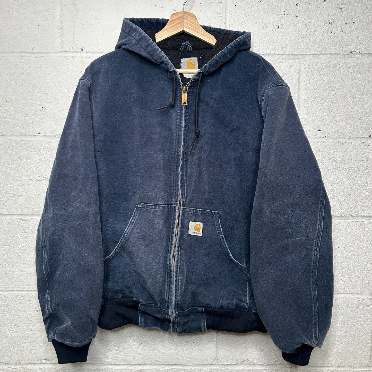 Carhartt Thermal-Lined Hooded Active Jacket “Navy” J131 DNY
