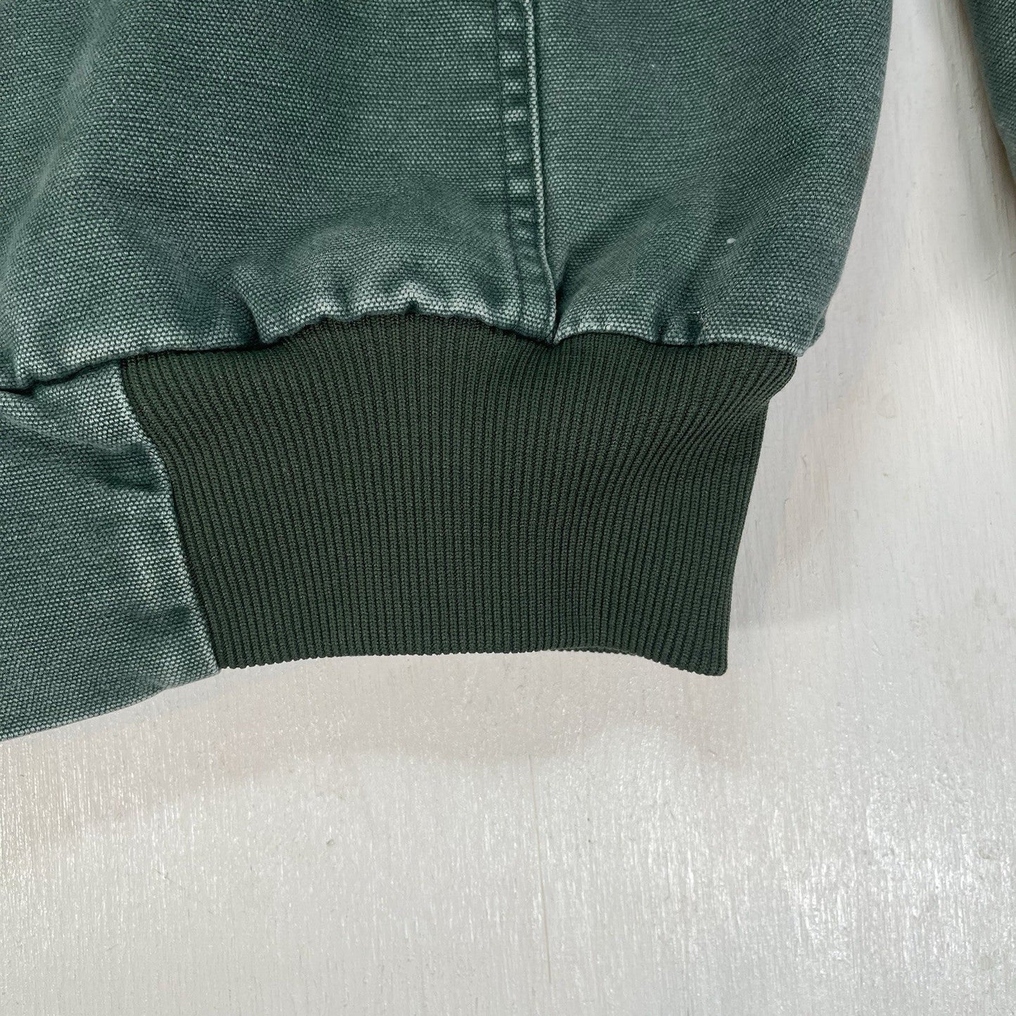 Vintage 90s Carhartt JQ294 Jacket Mens Medium Aspen Green Quilt Lining 1996 USA