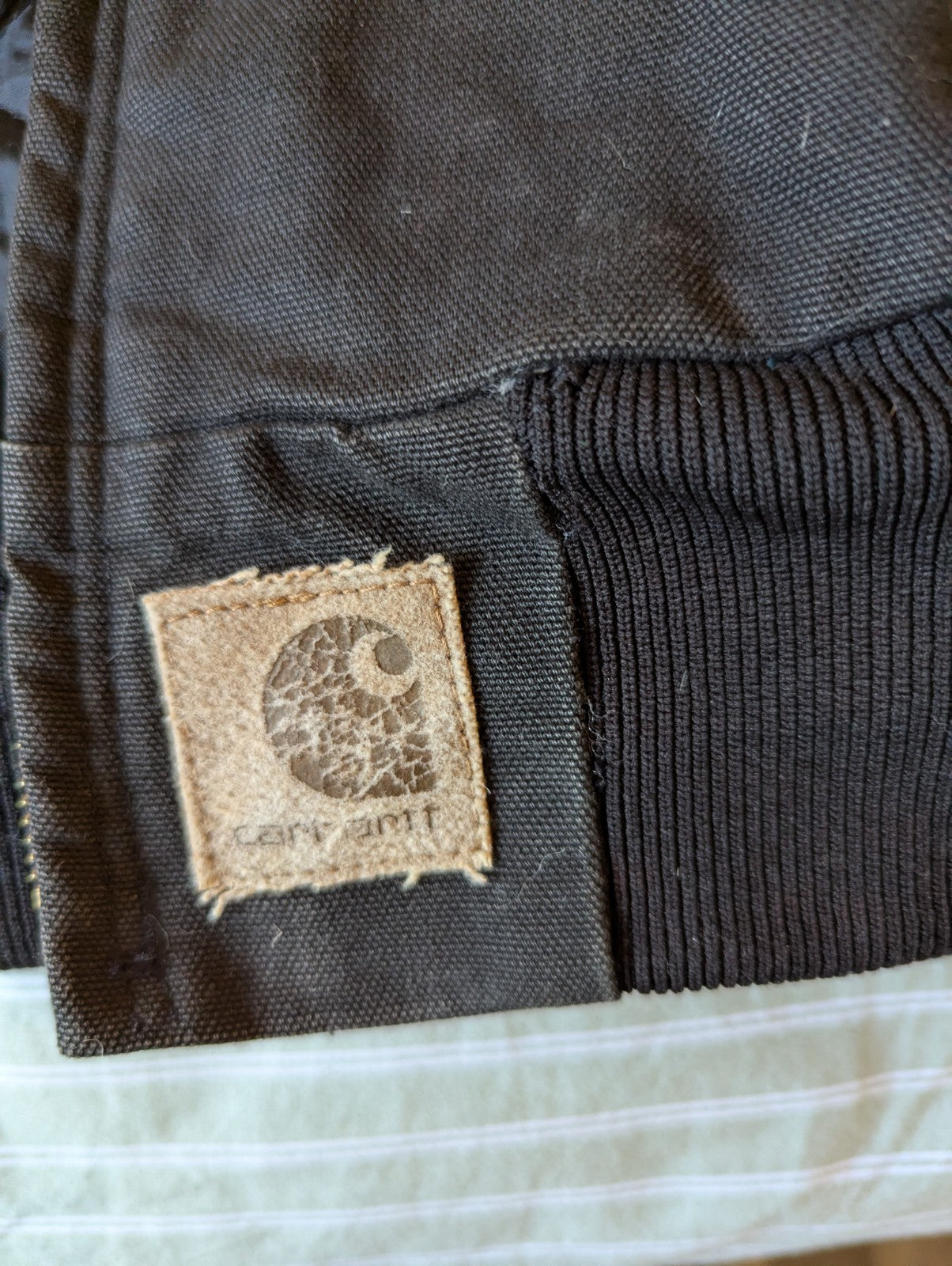 Vintage Aztec Black Carhartt Jacket Men’s XL