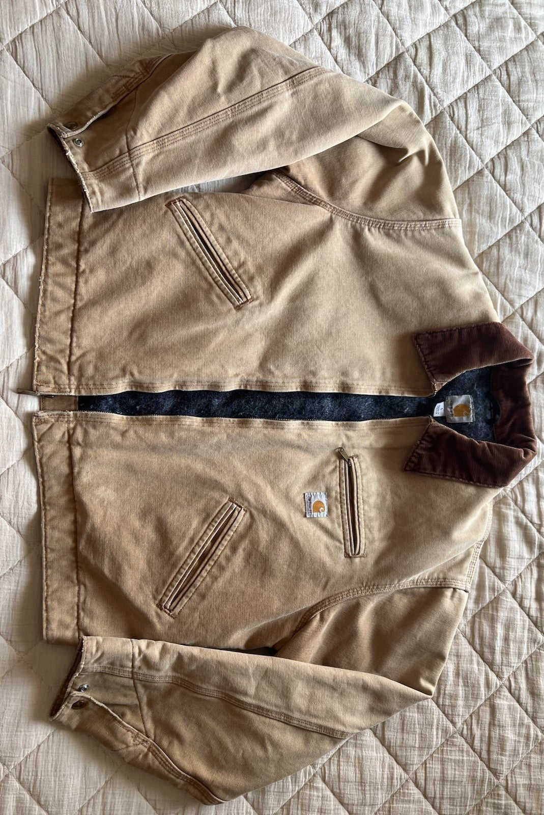 Screen Accurate Interstellar Carhartt Detroit Jacket RNJ001 BRN Size Large