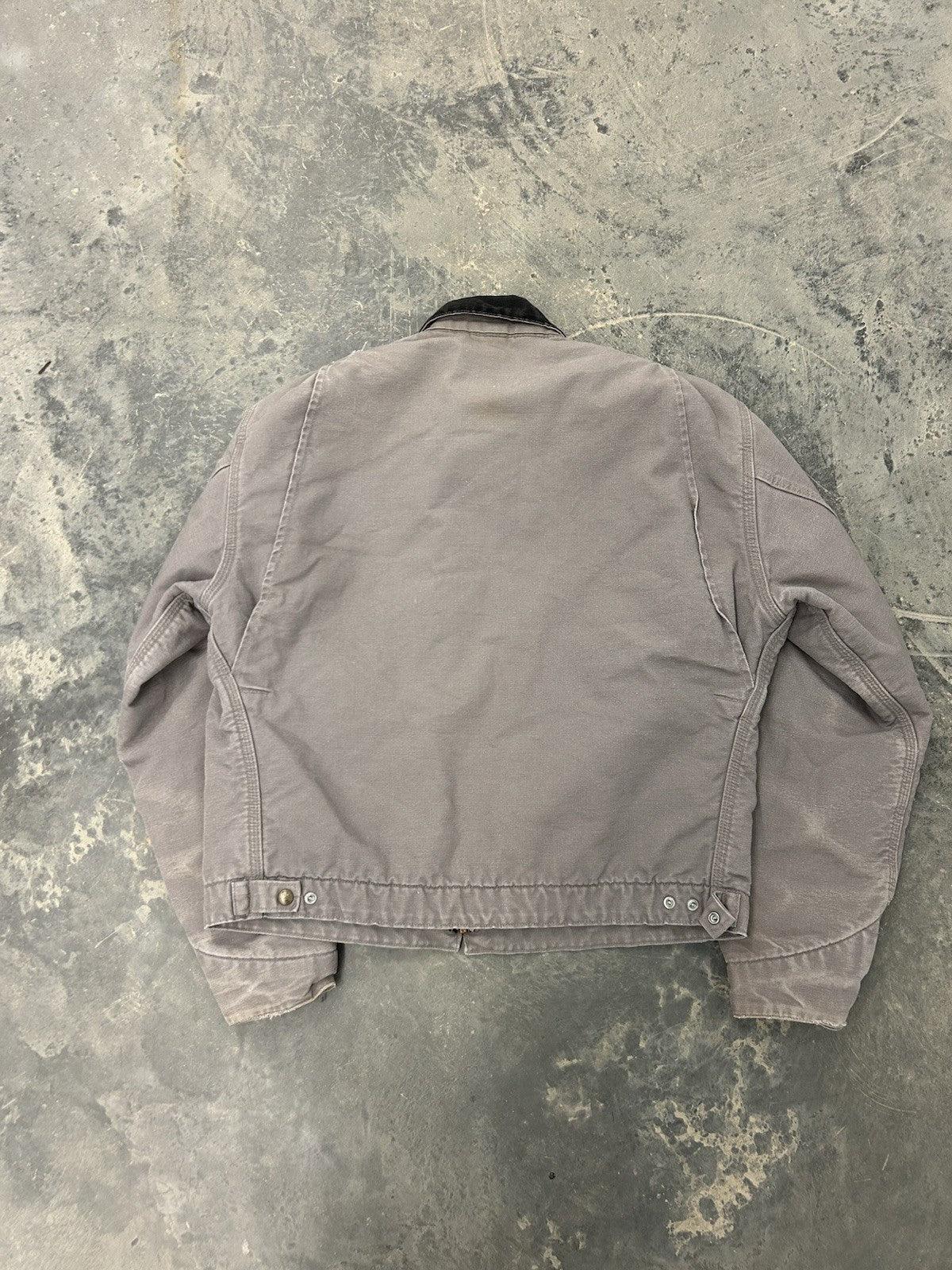 Carhartt Men's Detroit Jacket J64CMT Sand gray Sz Large Made in USA
