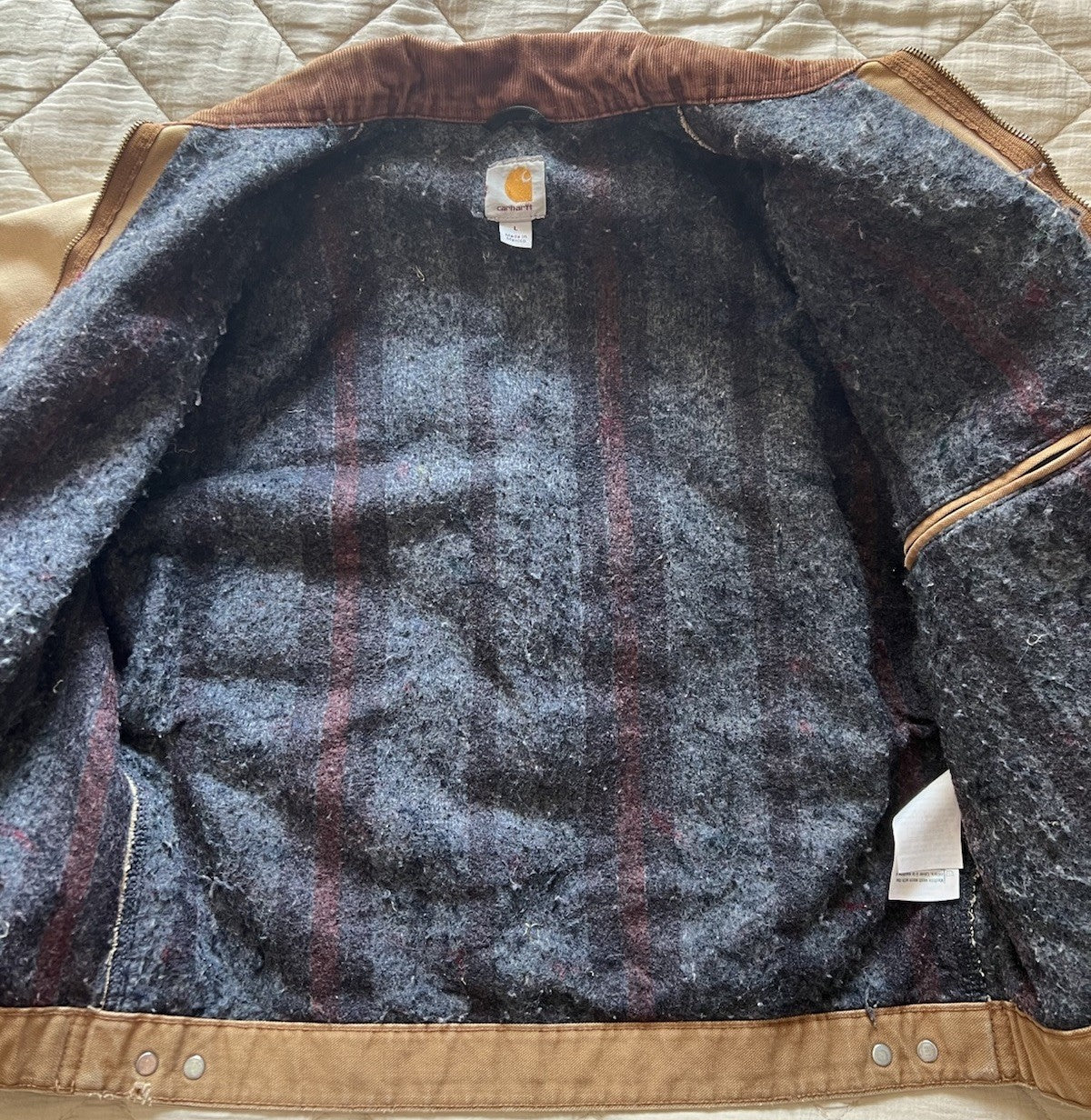 Screen Accurate Interstellar Carhartt Detroit Jacket RNJ001 BRN Size Large