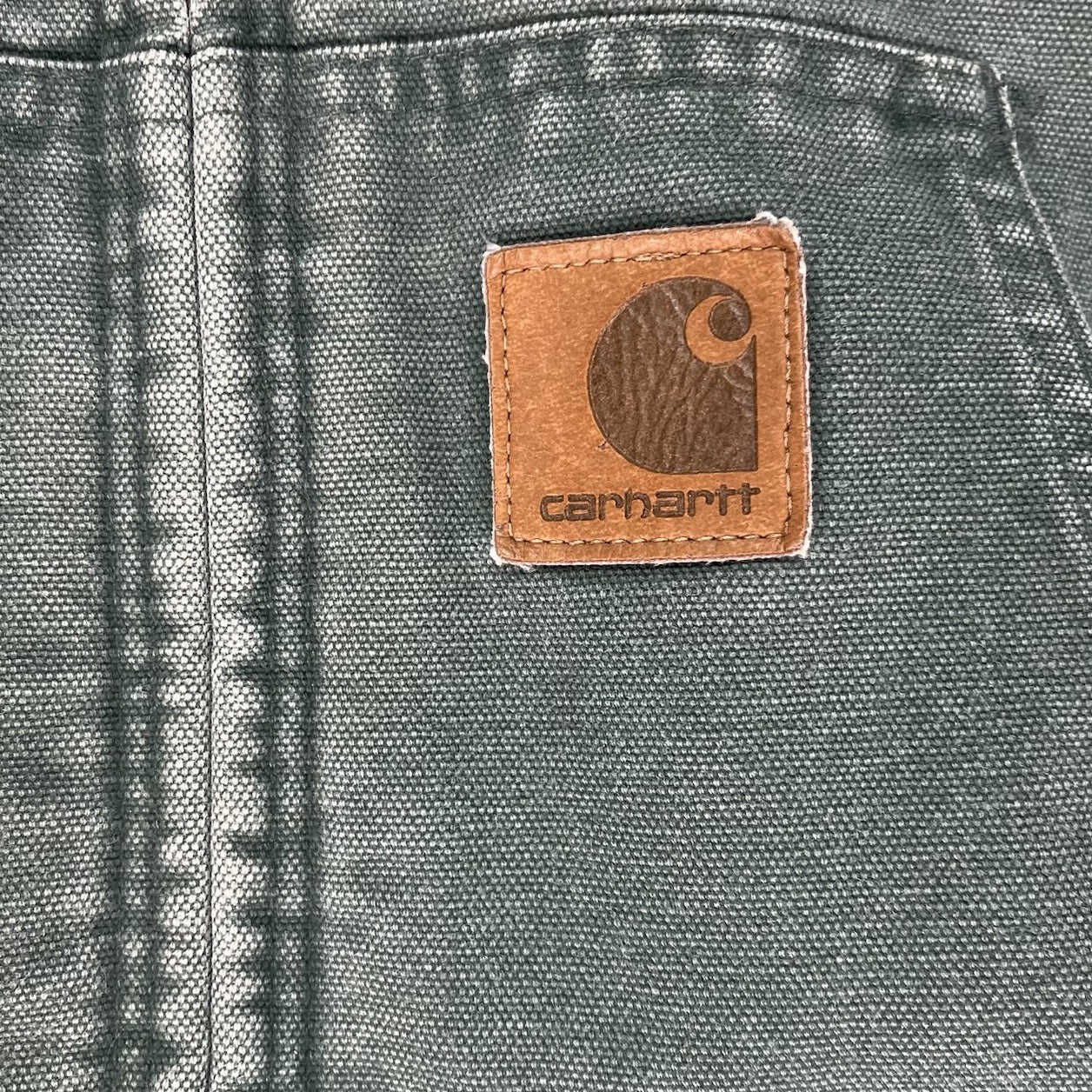 Vintage 90s Carhartt JQ294 Jacket Mens Medium Aspen Green Quilt Lining 1996 USA