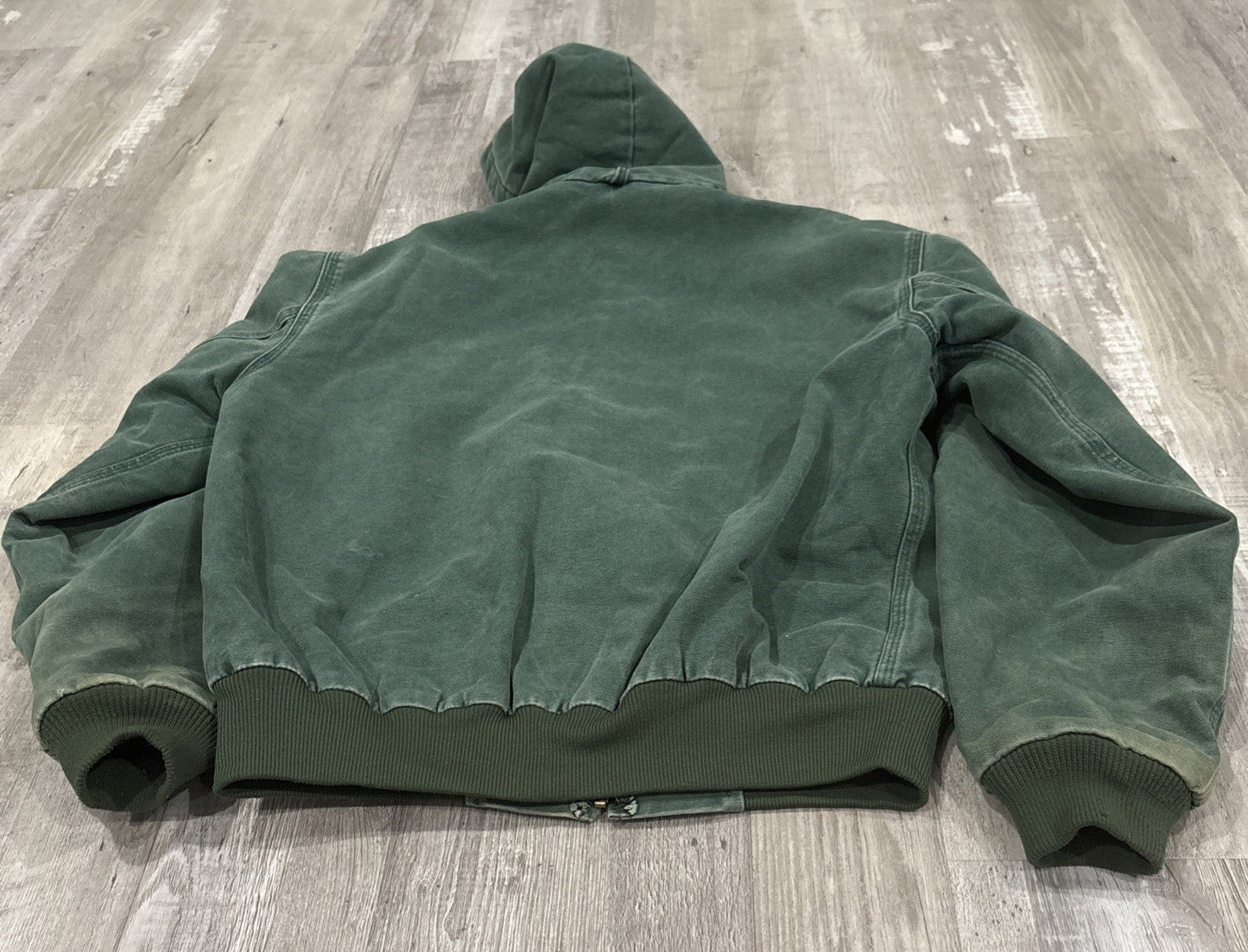 Vintage 90s Carhartt JQ294 Jacket Mens Medium Aspen Green Quilt Lining 1996 USA