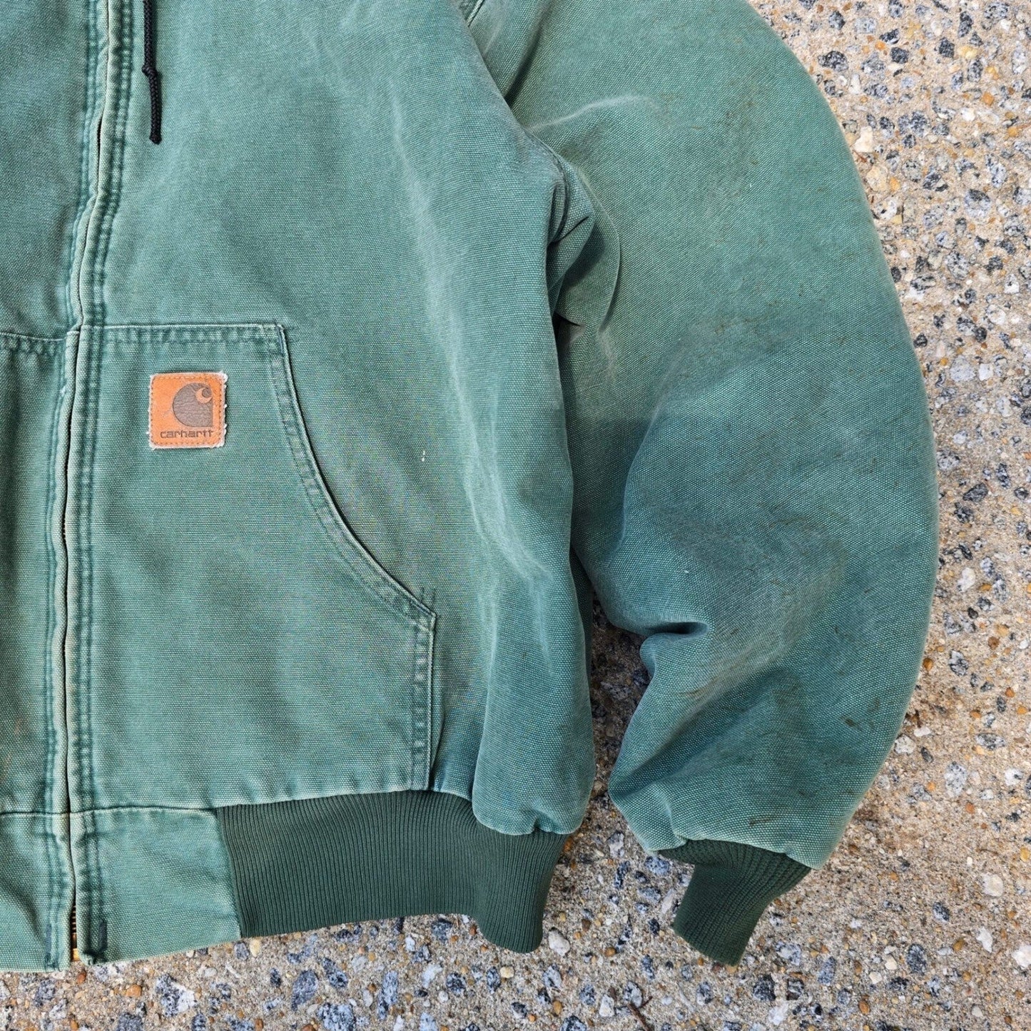 Vintage 90s Carhartt JQ294 Jacket Mens 2XL Aspen Green Quilt Lining 1996 USA