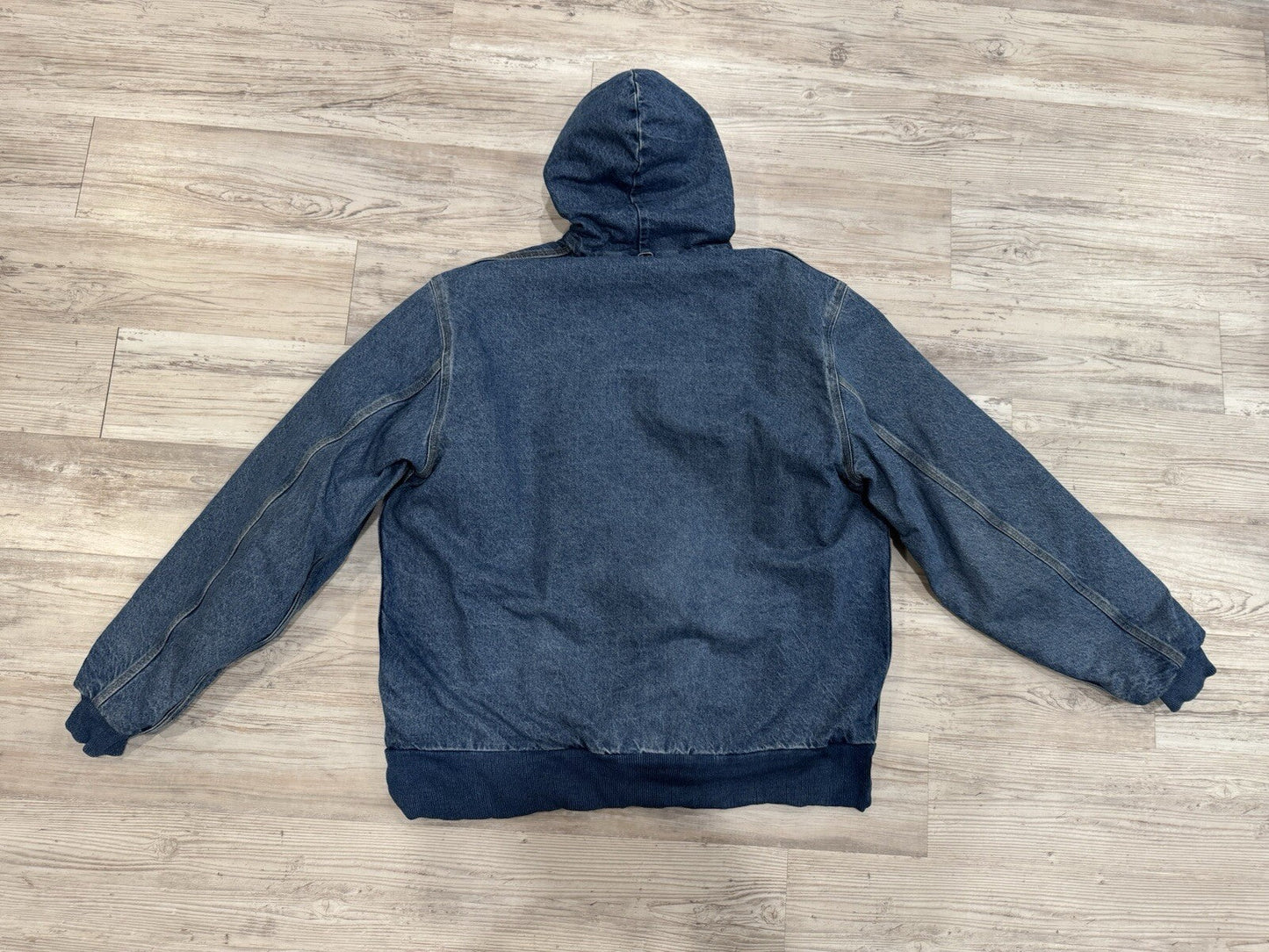 RARE Carhartt Jacket Men’s XL Tall Hooded Denim Asap Rocky