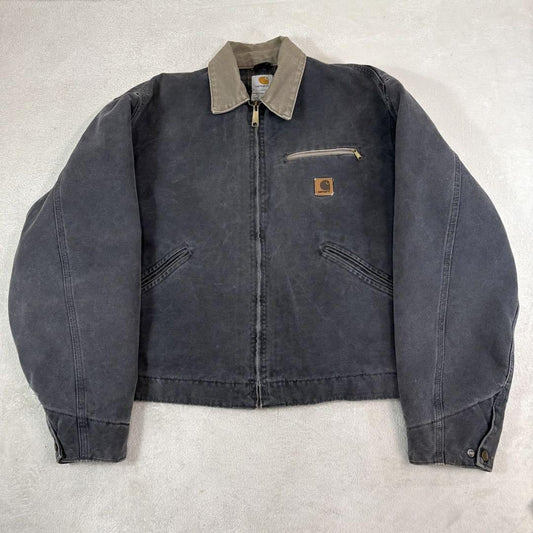 Carhartt J97 PTL Duck Detroit Jacket size L grey Men's stylish USA