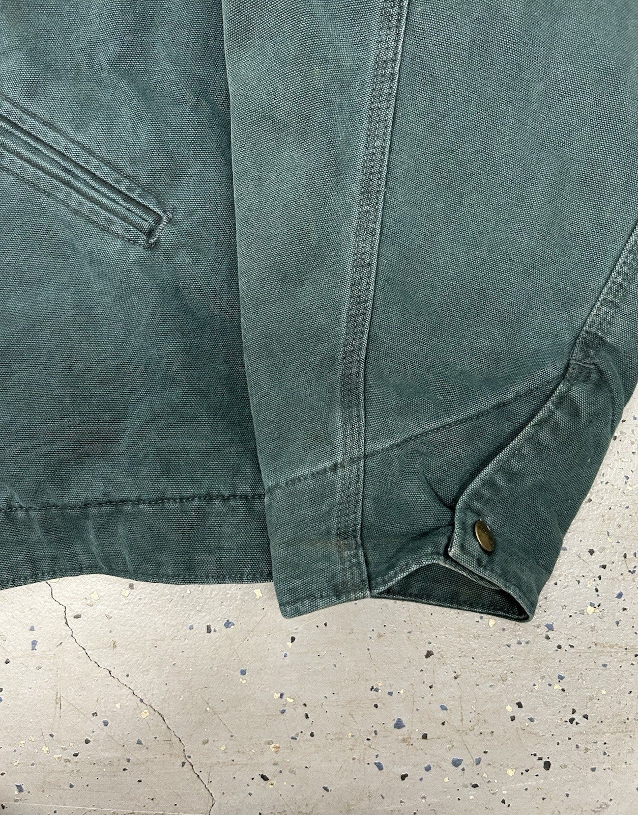 VTG Detroit Carhartt Jacket- Hunter Green- Size 2X-Large