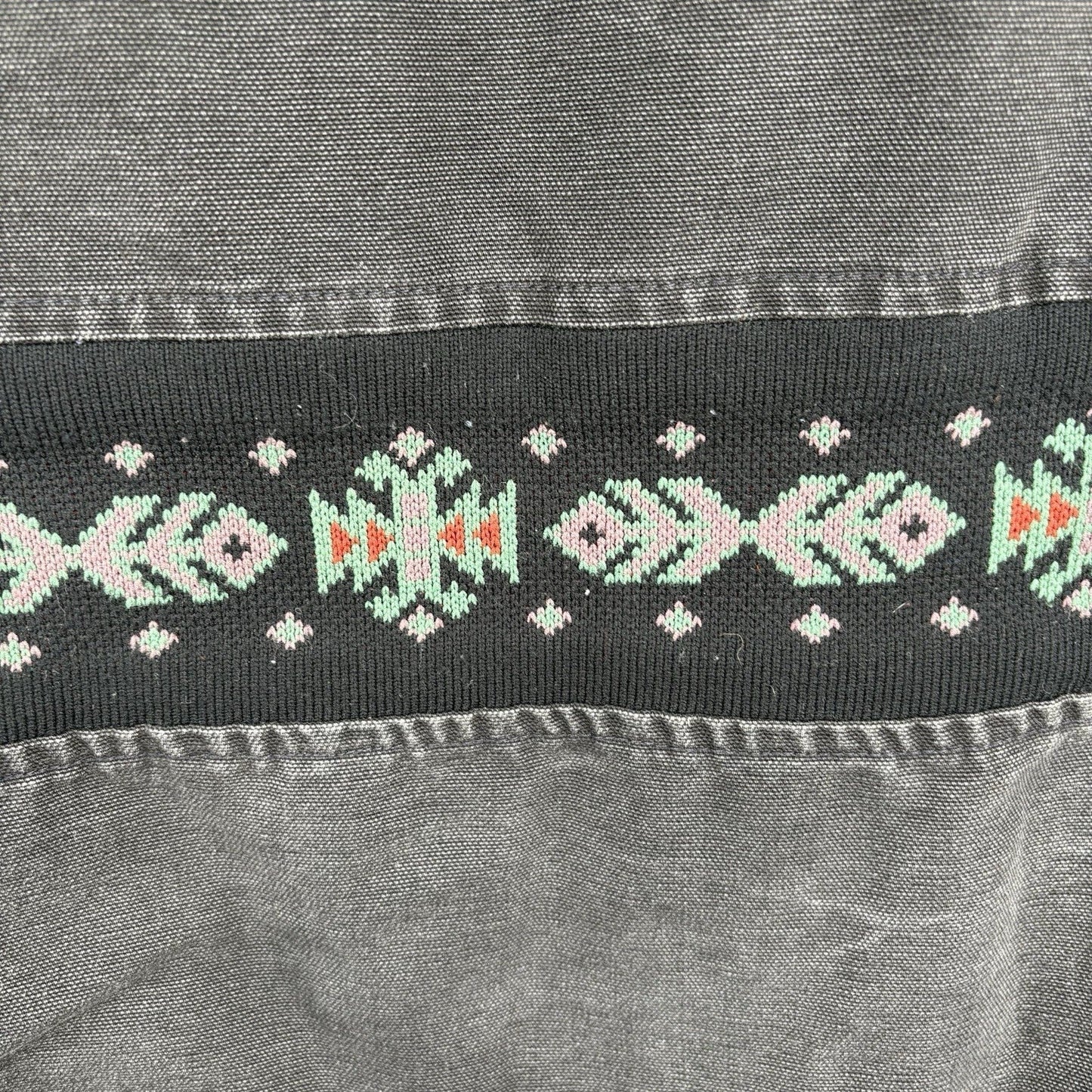 Vintage Carhartt Quilted Santa Fe Southwest Jacket “Black Aztec” JQ0405